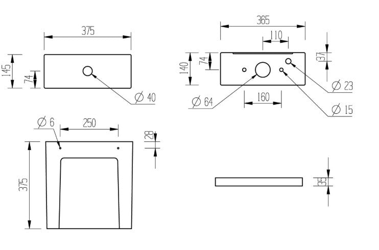 Luxury Comfort Height Rimless Back to Wall WC