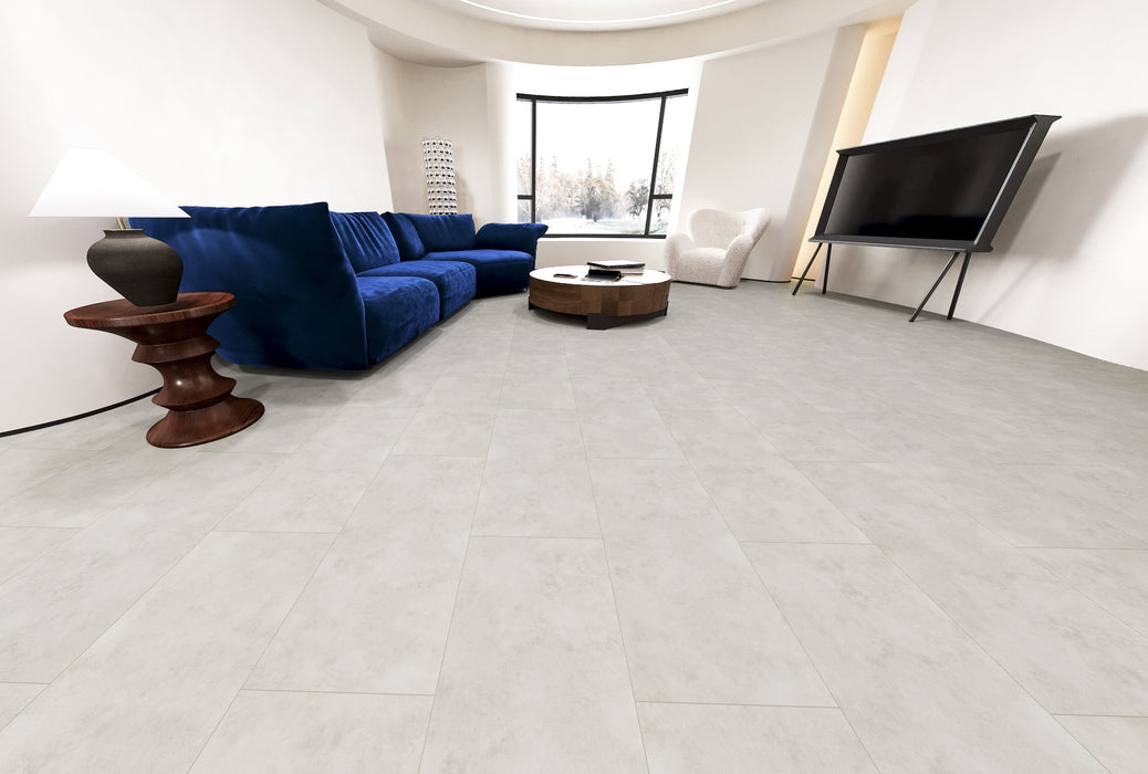 Elite 5.35mm Neutral Grey Click LVT Flooring 305x610mm