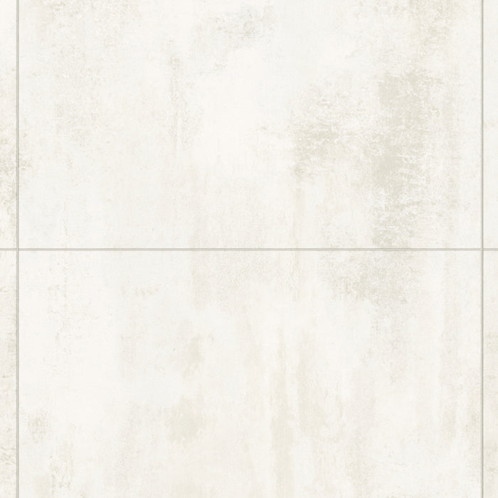 Multipanel White Gypsum Tile Effect Bathroom Wall Panel