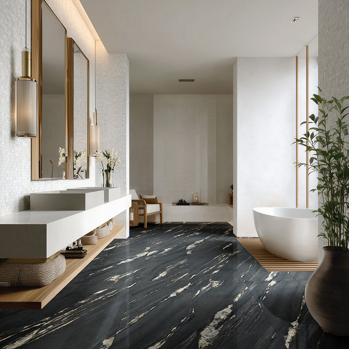 Crystallic Orion 60x120cm Premium Gloss Porcelain Tile