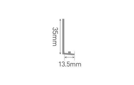 MultiPanel Wet Floor Base Profile Type X