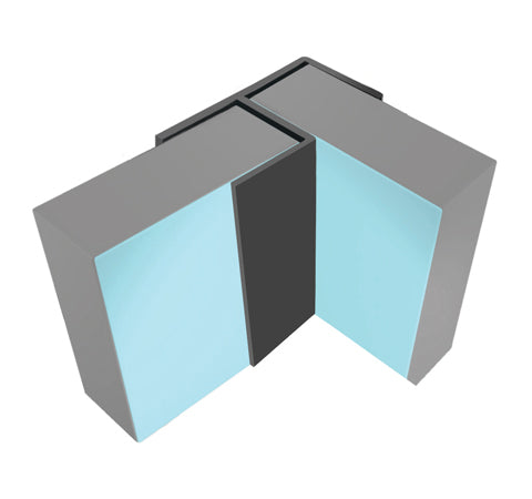 MultiPanel Flush Corner Profile Type 100