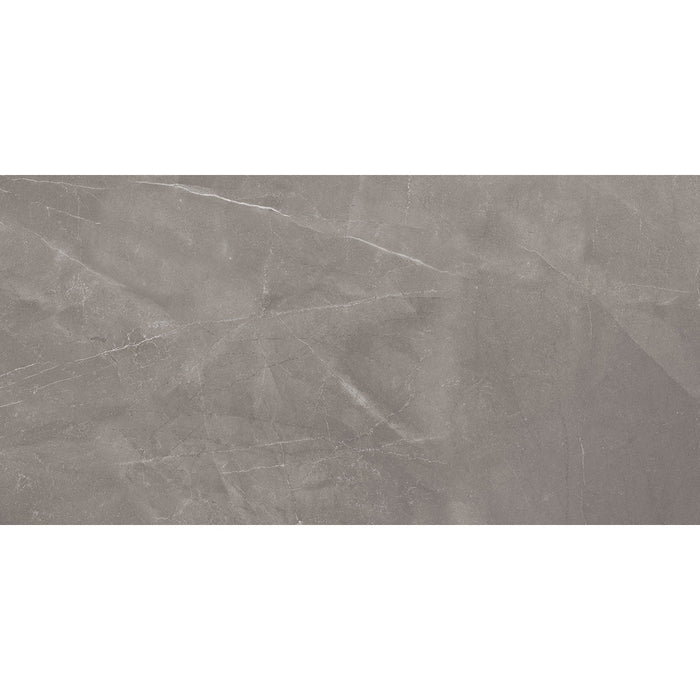 Grey Amani Polished Marble Effect Wall and Floor Tile - 30x60/60x60 and 60x120cm