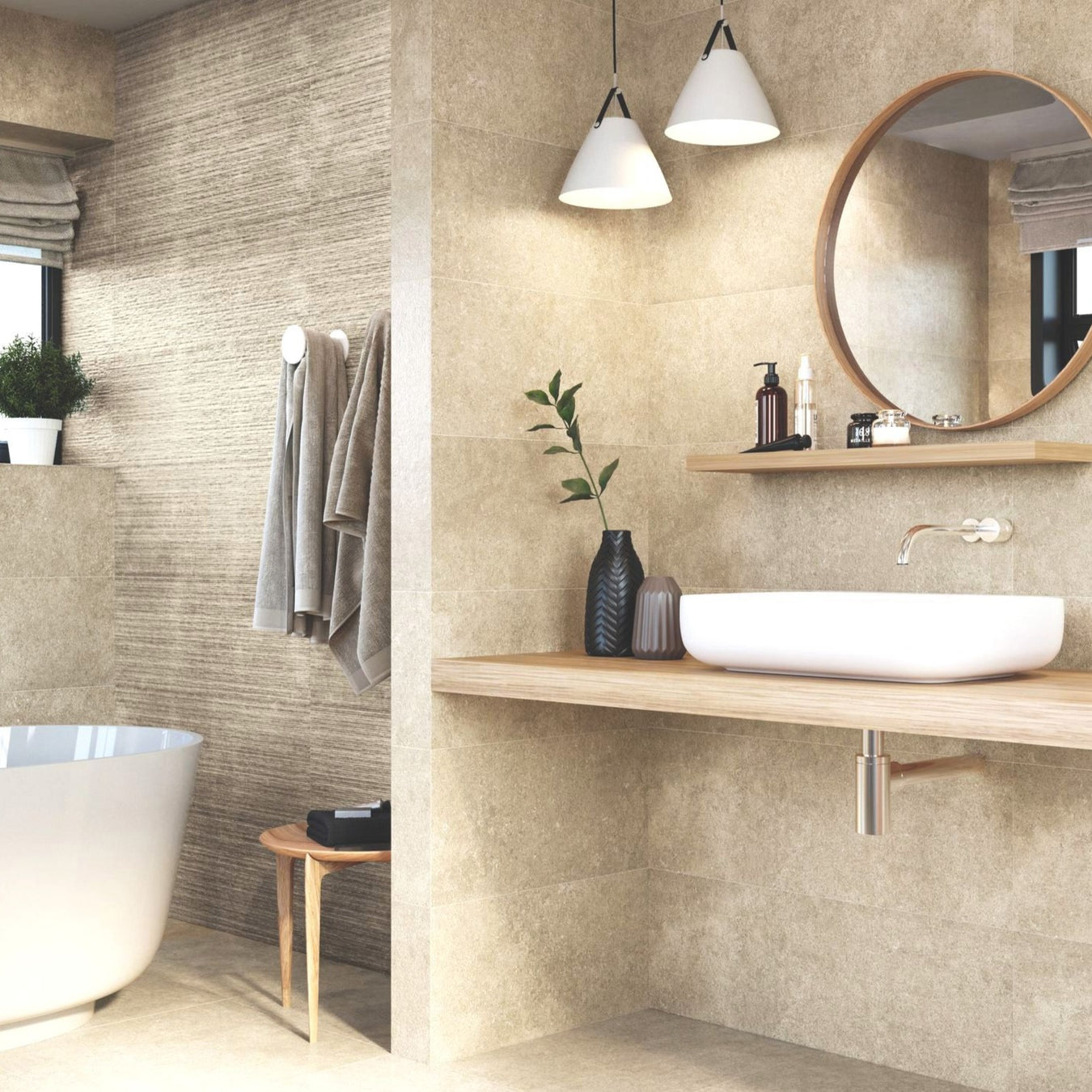 Cream Tiles