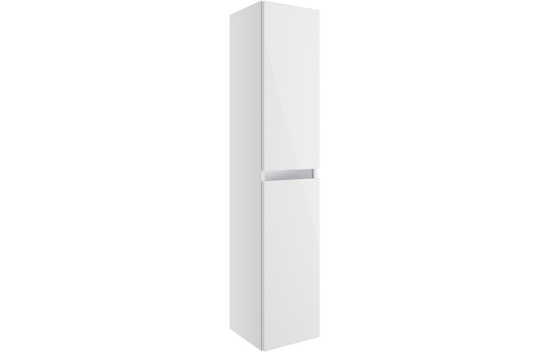 Cavani White Gloss Wall Hung Vanity Basin - 615mm/815mm with Optional Tall Unit