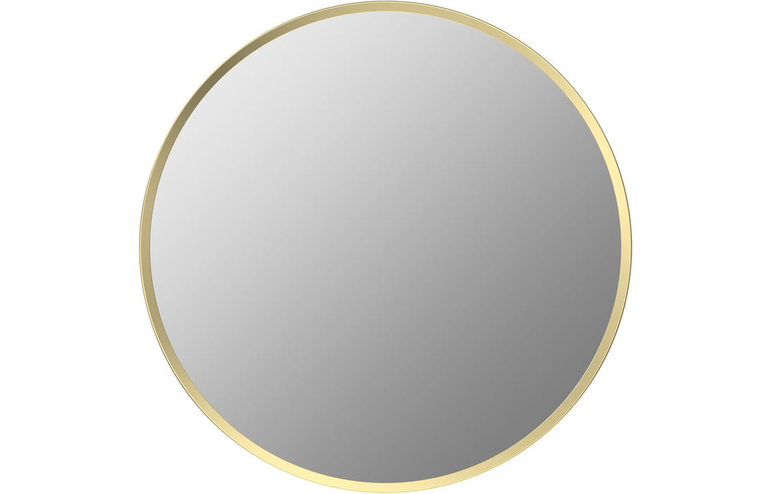 Dahia Round Mirror Brushed Brass - 500mm & 600mm Options