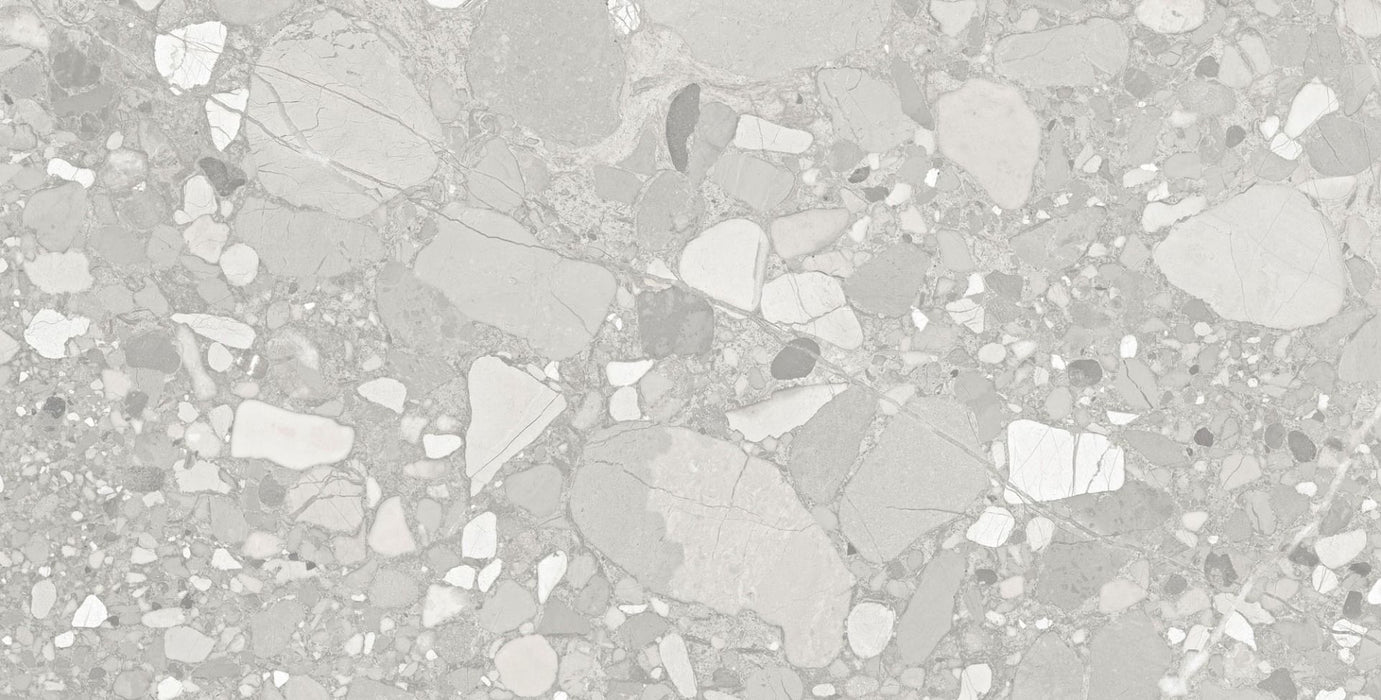 DEVON Terrazzo Style Wall and Floor Tiles - 60x120cm - Two Colour Options