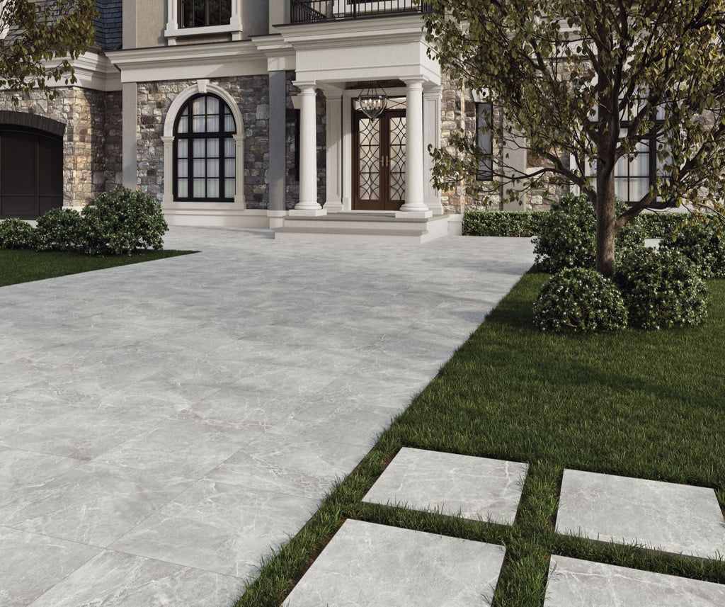 Luxury Outdoor Tiles | Large Outdoor Tiles | Grey Outdoor Tiles