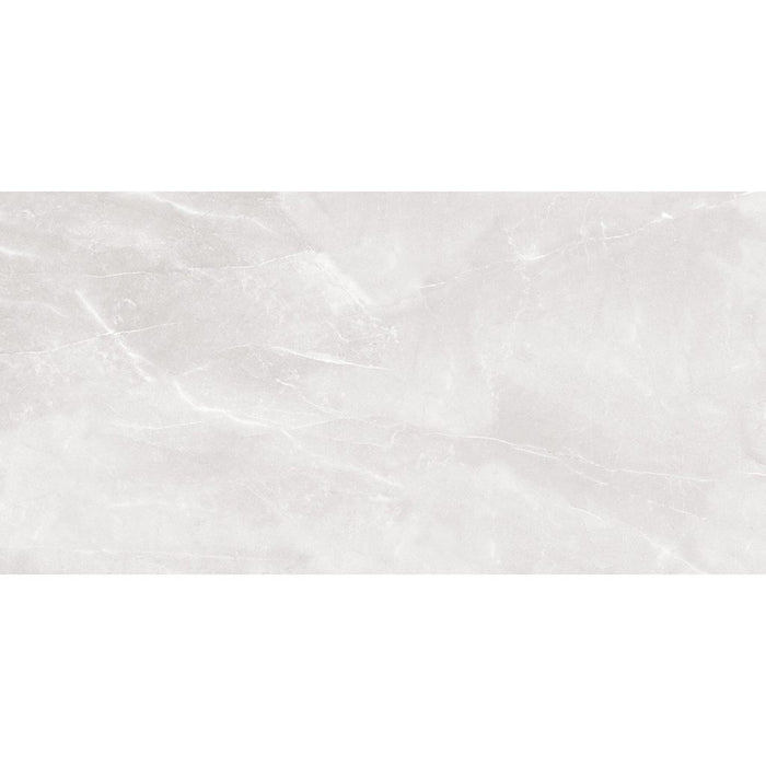 Luxury Light Grey Polished Amani Marble Effect Wall and Floor Tile - 30x60/60x60 and 60x120cm