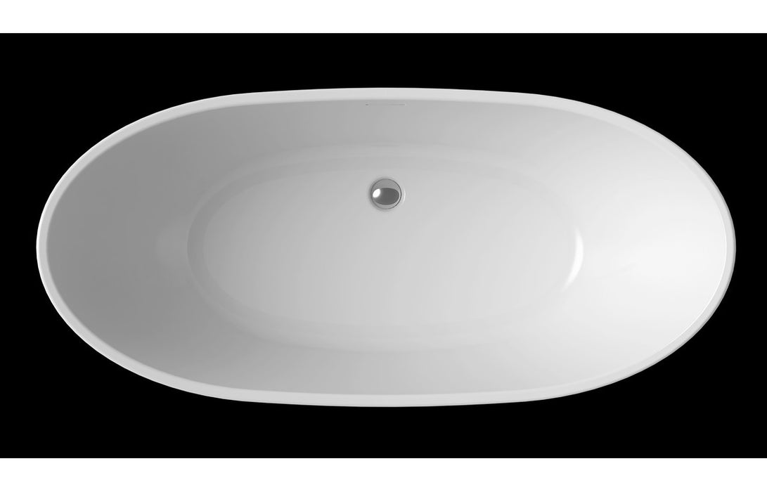 Mayfair Modern White Freestanding Bath 1700mm x 780mm