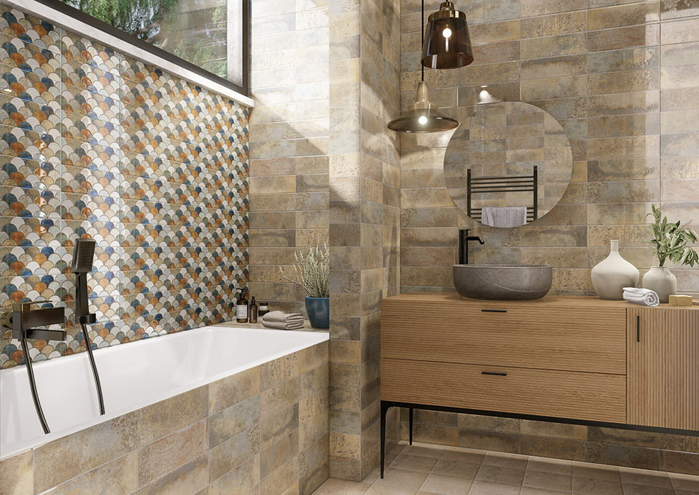 SPLENDOUR 10x30cm Luxury Wall Tile Collection - Multiple Colour Options