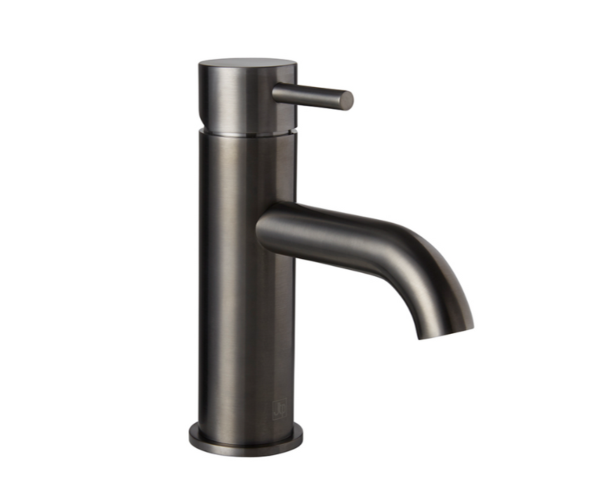 VOS Brushed Black Single Lever Basin Mixer Tap