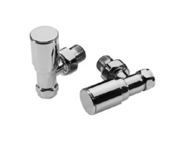 Luxury Chrome Designer Heated Towel Rail - 1200 x 500mm and 1200 x 600mm